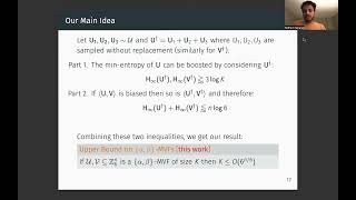 Matching Vector Codes [upl. by Elissa]