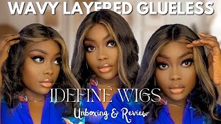 LUXURY WIG UNBOXING amp REVIEW  IDEFINE WIGS [upl. by Caia777]