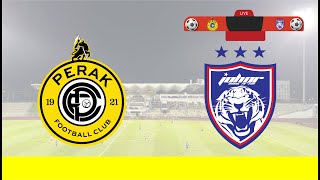 perak fc v jdt live score [upl. by Aihsenak]