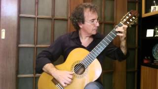 Samba De Uma Nota Só  One Note Samba Classical Guitar Arrangement by Giuseppe Torrisi [upl. by Ihsoyim]