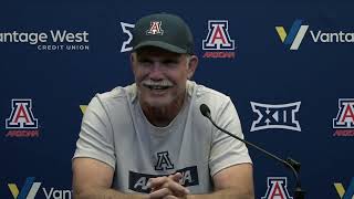 Arizona Football Press Conference  Duane Akina [upl. by Uot]