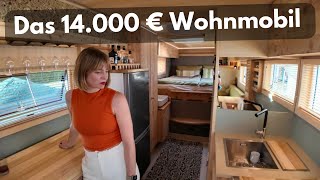 Allgäuer Handwerksmeister 54 baut das 14000 € LUXUS WOHNMOBIL neben der Arbeit [upl. by Euqina]