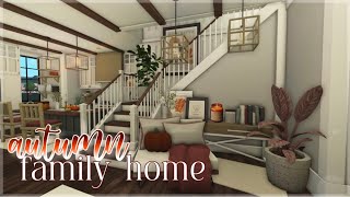 Bloxburg  Autumn Family Home  Roblox  House Build [upl. by Calysta29]