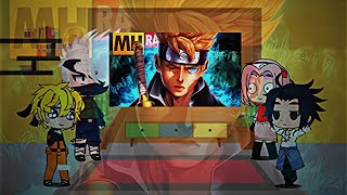 Time 7 Reagindo ao Rap Tipo Boruto do MHRAP [upl. by Sundstrom]