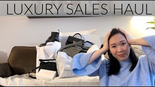 Luxury Sales Haul  Ft Versace Chloe Lemaire  VivreNAdore [upl. by Ecinreb550]