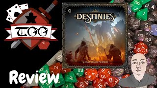 Destinies Board Game Review [upl. by Sumahs]