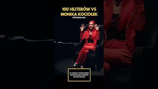 100 HEJTERÓW VS MONIKA KOCIOŁEK friz viral ekipa ytshorts funny [upl. by Ackler]