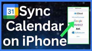 Sync Google Calendar with Apple Calendar  2024 Tutorial 📅 [upl. by Eno]