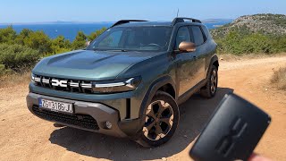 New DACIA DUSTER 2024  POV TEST DRIVE amp REVIEW offroad amp country roads 4X4 TCe 130 HP [upl. by Adnohral]