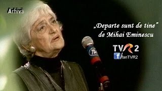 Olga Tudorache  „Departe sunt de tinequot de Mihai Eminescu [upl. by Eilsew]