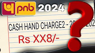 PNB Cash Handling Charges 2024 Explained in Hindi [upl. by Essa]