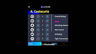 Costacurta 101✅🔥 efootball costacurta card shorts [upl. by Irolav1]