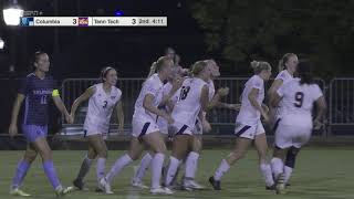 Highlights 9124 Tennessee Tech Soccer vs Columbia [upl. by Barram]