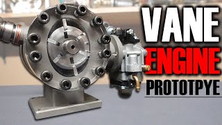 I Made A Rotary Vane Engine Prototype [upl. by Aleka684]