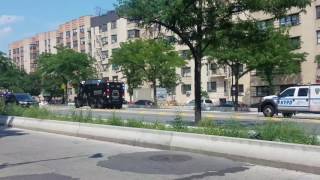 NYPD AND OTHER UNITS RESPONDING TO A MOBILIZATION LEVEL 4 BRONX LEBANON ACTIVE SHOOTER [upl. by Jasmin]