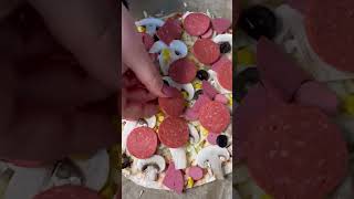 Dünyanın En Kolay Pizza Yapımı Lavaştan Pizza🍕 shorts [upl. by Reo]