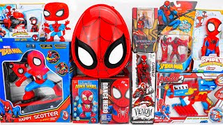 SpiderMan Toy Collection Unboxing Review Spidey and His Amazing Friends Toy Collection [upl. by Anaoy]