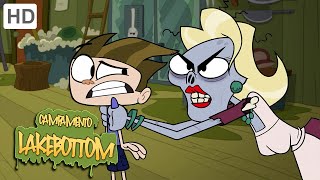 Campamento Lakebottom  Es un apocalipsis zombi  Episodios completos 2 horas [upl. by At342]