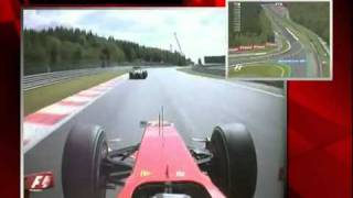 Kimi Raikkonen Onboard Start Spa 2009 [upl. by Deonne676]