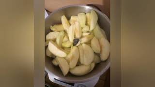 recette de la compote de pommes maison [upl. by Byrd928]