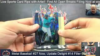 2024 Leaf Metal Baseball Random Player Checklist 27 1 Jumbo Box Break 11 20 24 [upl. by Daza]