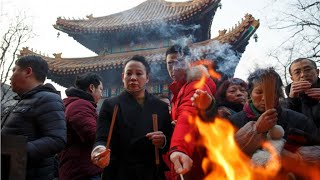 China celebra el inicio del Año Nuevo lunar [upl. by Raddatz]