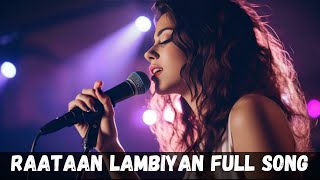 Raataan Lambiyan full song  Shershaah Full Song  Cover by saba faryad coversong sabafaryad [upl. by Cofsky920]