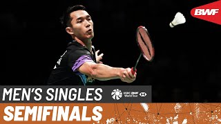 Kumamoto Masters Japan 2024  Jonatan Christie INA 4 vs Leong Jun Hao MAS  SF [upl. by Oralla]