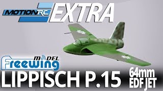 Freewing Lippisch P15 64mm EDF Jet  Extra Flight  Motion RC [upl. by Amend]