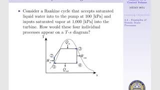 Lecture 28  Concepts Rankine Cycle [upl. by Paryavi]