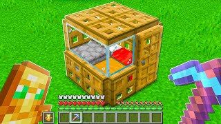 La PLUS PETITE MAISON de MINECRAFT  Tuto [upl. by Olympe]