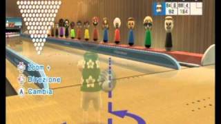 Wii Sports Bowling Assurdo [upl. by Orgalim298]