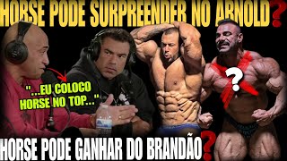 DENNIS JAMES É SINCERO sobre HORSE E BRANDÃO no ARNOLD VEJA [upl. by Ihn]