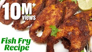 Fish Fry Recipe  Simple and Delicious Fish Fry  How to make fish fry  Hyderabadi Ruchulu [upl. by Ahsatam]