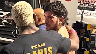 THAT IS BULLSHT  DILLON DANIS RAGING amp DISTRAUGHT AFTER BEING DISQUALIFIED AGAINST LOGAN PAUL [upl. by Anitnatsnok]