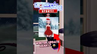 😱NEW WINTER Update LEAK Dress To Impress Update CONFIRMED dti dresstoimpress [upl. by Meriel918]