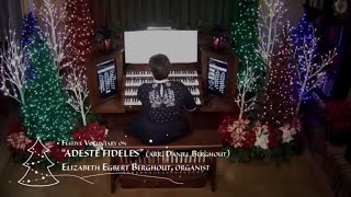 Festive Voluntary on quotADESTE FIDELESquot arr Daniel Berghout  OrganMusicDownloadscom [upl. by Nigle270]