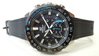 CASIO EDIFICE EFSS550PB1A Обзор\Review [upl. by Hillel808]