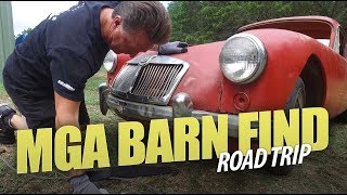 MGA Barn Find Roadtrip [upl. by Akimrehs]