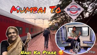 Mumbai To Kokan Train Journey  11099 LTT Madgaon Express  Mumbai To Ratnagiri  RsV [upl. by Brick]