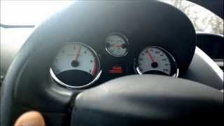 Testdrive Peugeot 207 cc 16 HDI FAP 110 Ps  Tachoansicht Full HD [upl. by Vento]