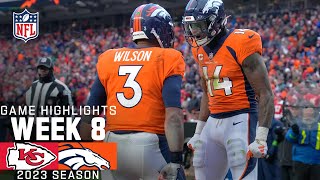 Kansas City Chiefs vs Denver Broncos Game Highlights  NFL 2023 Week 8 [upl. by Notgnirrac]