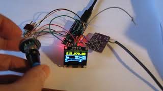 Measurements to the SI5351 RF generator waveform spectrum power [upl. by Dnalram492]