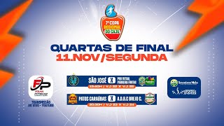 QUARTAS DE FINAL 7ª COPA REGIONAL DO CAJU – SEVERIANO MELORN  1114 [upl. by Lattimer]