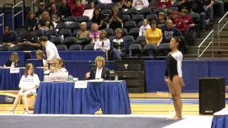 Allyse Ishino 2010 Southeast Regionals Floor [upl. by Arodnap616]