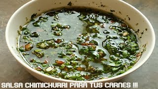 Salsa Chimichurri para tus carnes [upl. by Atnoled]