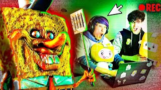 EVIL SpongeBobEXE HACKED OUR COMPUTER SPONGEBOBAVI CORRUPTED Our Game [upl. by Shirlene]