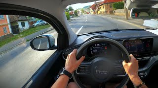 NEW 2024 Fiat 500e  42 kwh  118 HP 220 Nm full electric 200 km POV Virtual Test Drive  Ep 103 [upl. by Casi549]