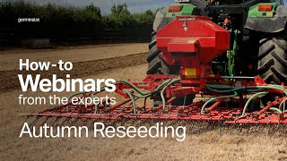 Webinar Autumn Reseeding for Farmers – Make Your Grassland Grazing More Productive [upl. by Philipa407]