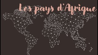 Apprendre les pays dAfrique et leurs capitales rapidement et efficacement [upl. by Grant]